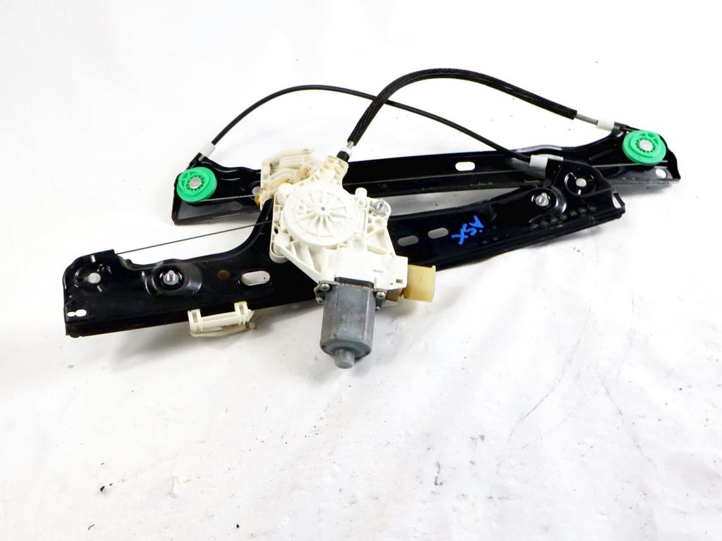 51337140587 MOTORINO MECCANISMO ALZA-VETRO ALZA-CRISTALLO PORTA ANTERIORE SINISTRA BMW SERIE 3 320 D E91 SW 2.0 D 130KW 6M 5P (2009) RICAMBIO USATO 6927027