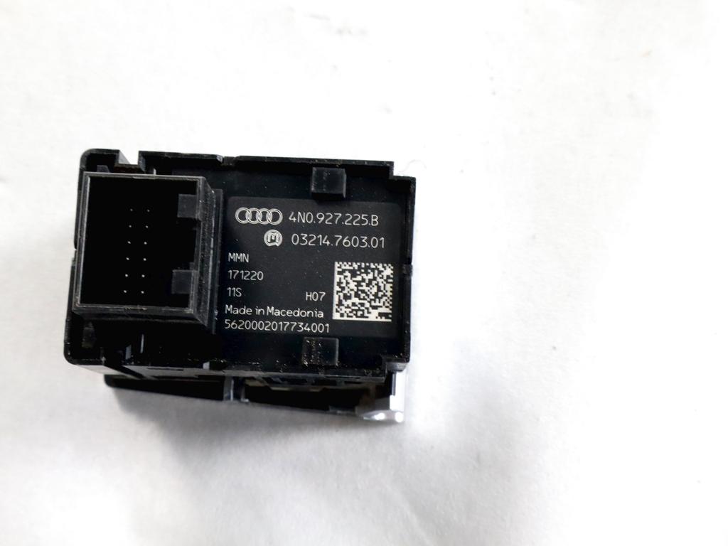 4N0927225B GRUPPO DI COMANDO FRENO DI STAZIONAMENTO A MANO ELETTRICO AUDI RS Q8 4.0 I 441 KW AUT 5P (2021) RICAMBIO USATO CON INTERRUTTORE START AND STOP OFF