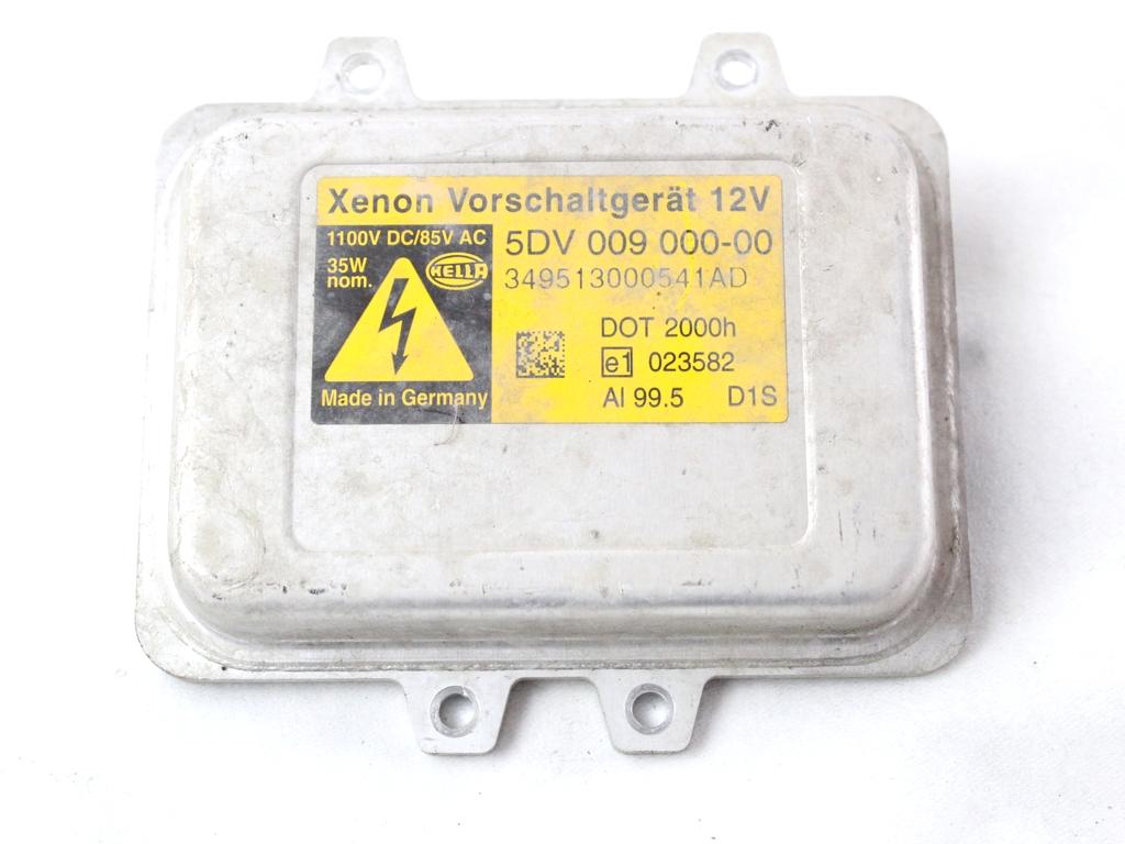 63126937223 CENTRALINA FARO XENON BMW SERIE 5 530D E60 3.0 D 170KW AUT 4P (2006) RICAMBIO USATO