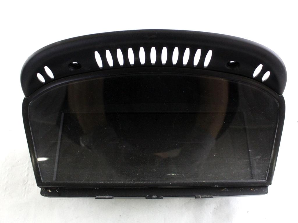 65826970343 DISPLAY SISTEMA DI NAVIGAZIONE SATELLITARE BMW SERIE 5 530D E60 3.0 D 170KW AUT 4P (2006) RICAMBIO USATO