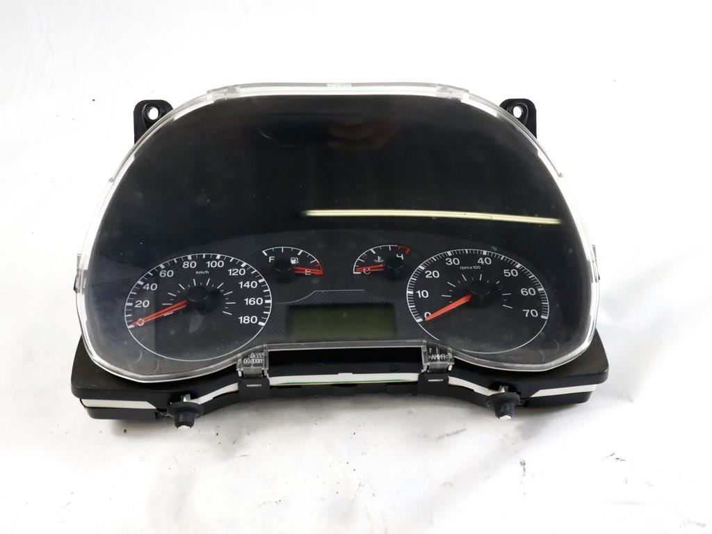 1359736080 QUADRO STRUMENTI CONTACHILOMETRI FIAT QUBO 1.3 D 55KW 5M 4P (2008) RICAMBIO USATO