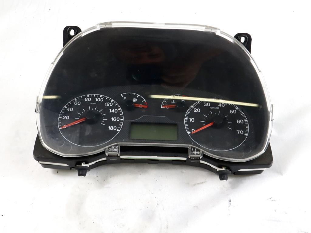 1359736080 QUADRO STRUMENTI CONTACHILOMETRI FIAT QUBO 1.3 D 55KW 5M 4P (2008) RICAMBIO USATO