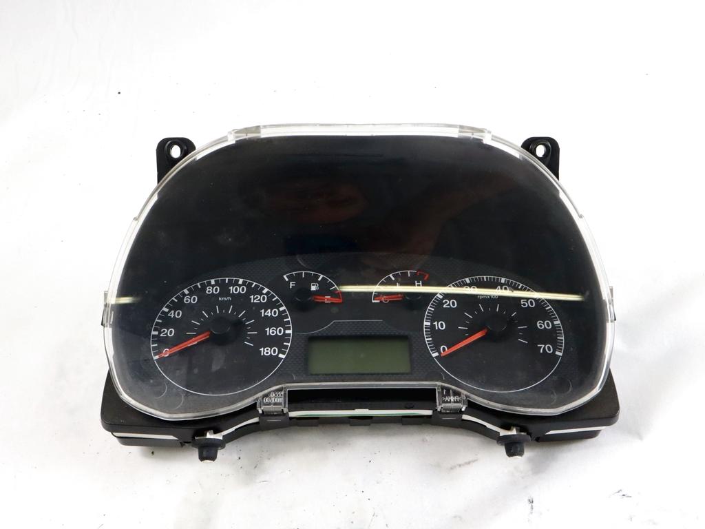 1359736080 QUADRO STRUMENTI CONTACHILOMETRI FIAT QUBO 1.3 D 55KW 5M 4P (2008) RICAMBIO USATO