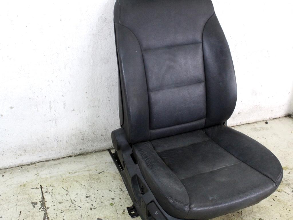 52109112999 SEDILE ANTERIORE DESTRO PASSEGGERO IN PELLE BMW SERIE 5 530D E60 3.0 D 170KW AUT 4P (2006) RICAMBIO USATO