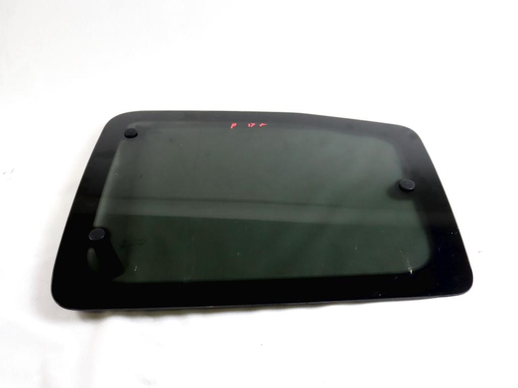 1356660080 VETRO FISSO A COMPASSO OSCURATO PORTA POSTERIORE DESTRA SCORREVOLE FIAT QUBO 1.3 D 55KW 5M 4P (2008) RICAMBIO USATO