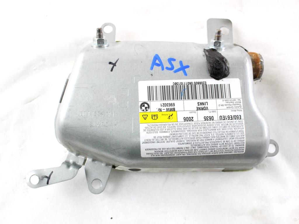 6963021 AIRBAG PORTA ANTERIORE SINISTRA BMW SERIE 5 530D E60 3.0 D 170KW AUT 4P (2006) RICAMBIO USATO