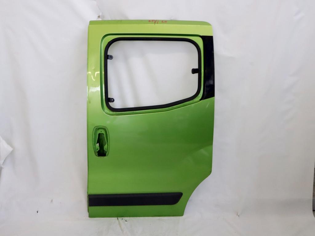 1353059080 PORTA POSTERIORE SINISTRA SCORREVOLE FIAT QUBO 1.3 D 55KW 5M 4P (2008) RICAMBIO USATO