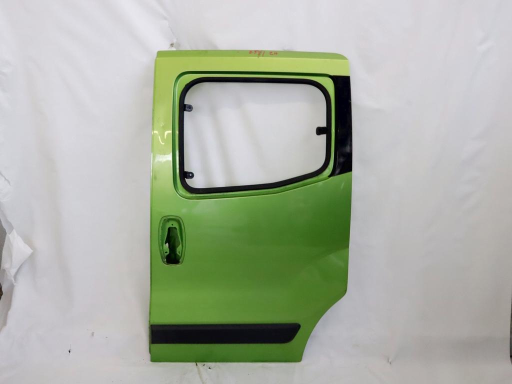 1353059080 PORTA POSTERIORE SINISTRA SCORREVOLE FIAT QUBO 1.3 D 55KW 5M 4P (2008) RICAMBIO USATO