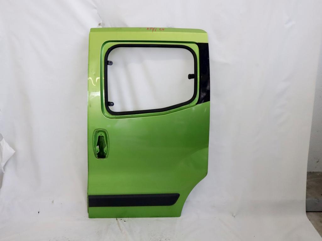 1353059080 PORTA POSTERIORE SINISTRA SCORREVOLE FIAT QUBO 1.3 D 55KW 5M 4P (2008) RICAMBIO USATO