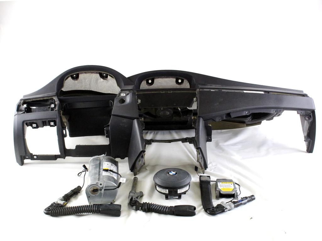 65779114214 KIT AIRBAG BMW SERIE 5 530D E60 3.0 D 170KW AUT 4P (2006) RICAMBIO USATO CON CENTRALINA AIRBAG, AIRBAG VOLANTE, AIRBAG PASSGGERO, PRETENSIONATORI CINTURE DI SICUREZZA