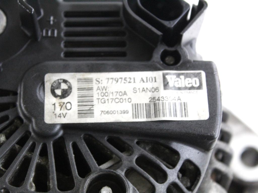 7797521 ALTERNATORE BMW SERIE 5 530D E60 3.0 D 170KW AUT 4P (2006) RICAMBIO USATO