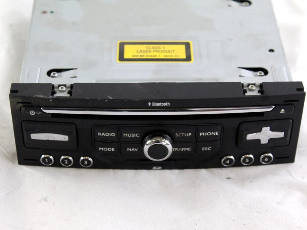 96751714XT AUTORADIO CITROEN C4 PICASSO 1.6 D 82KW AUT 5P (2011) RICAMBIO USATO (NON FORNIAMO CODICE AUTORADIO, MA SOLO NUMERO DI TELAIO VEICOLO)