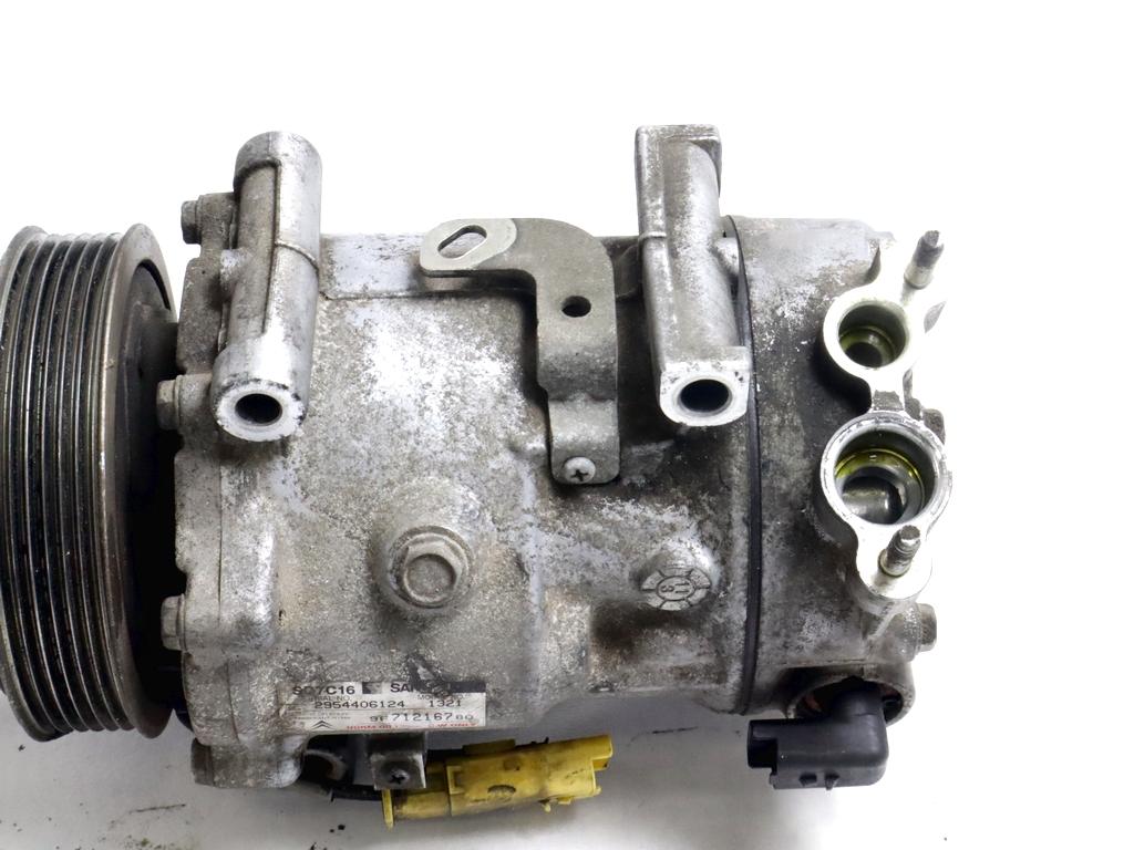 9671216780 COMPRESSORE CLIMATIZZATORE CLIMA A/C CITROEN C4 PICASSO 1.6 D 82KW AUT 5P (2011) RICAMBIO USATO