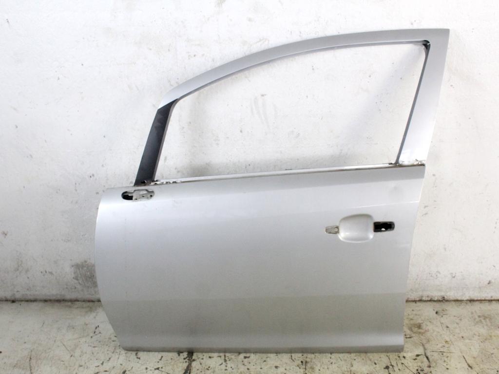 93189328 PORTA ANTERIORE SINISTRA GUIDATORE OPEL CORSA 1.2 G 59KW 5M 5P (2009) RICAMBIO USATO