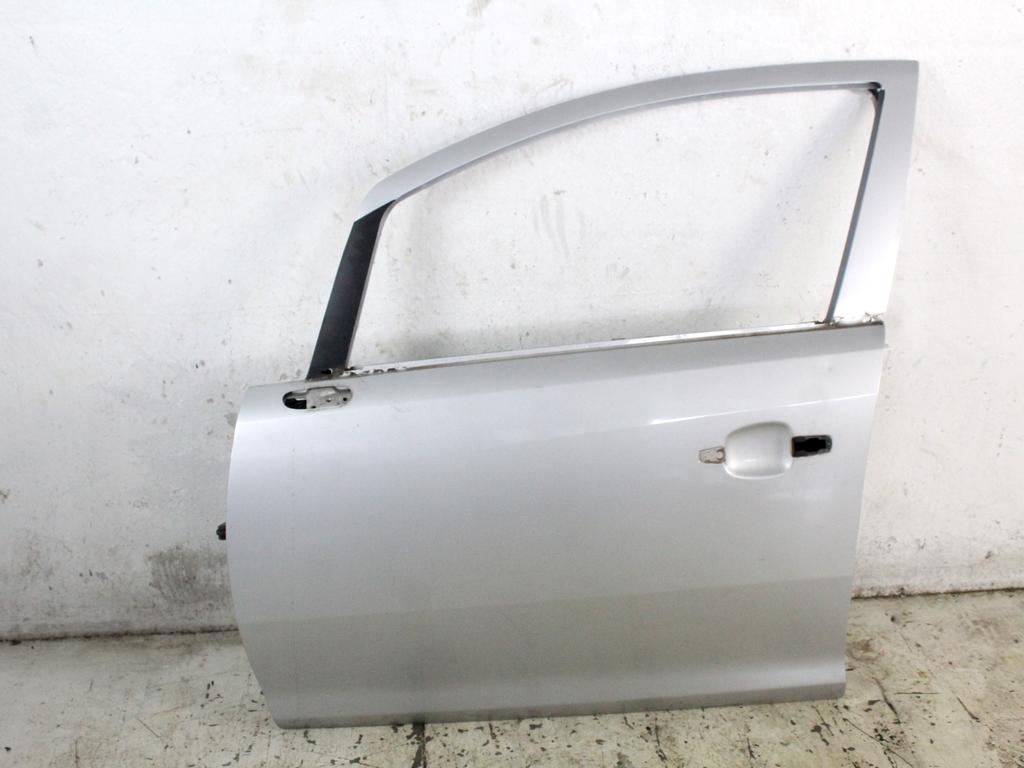 93189328 PORTA ANTERIORE SINISTRA GUIDATORE OPEL CORSA 1.2 G 59KW 5M 5P (2009) RICAMBIO USATO