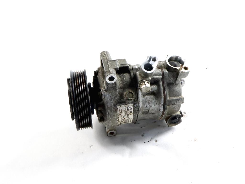 5Q0816803F COMPRESSORE CLIMATIZZATORE CLIMA A/C VOLKSWAGEN POLO 1.4 D 55KW 5M 5P (2017) RICAMBIO USATO