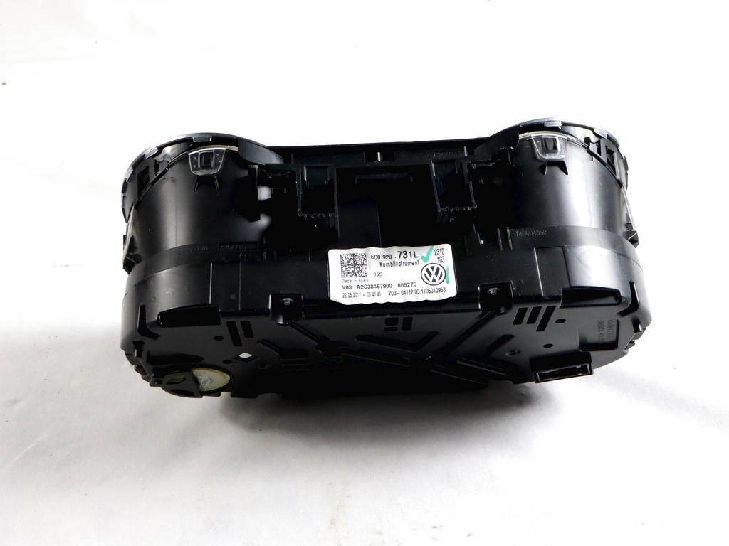 04B907445 KIT ACCENSIONE AVVIAMENTO VOLKSWAGEN POLO 1.4 D 55KW 5M 5P (2017) RICAMBIO USATO CON CENTRALINA MOTORE, QUADRO STRUMENTI CONTACHILOMETRI, BLOCCHETTI ACCENSIONE APERTURA CON DOPPIA CHIAVE