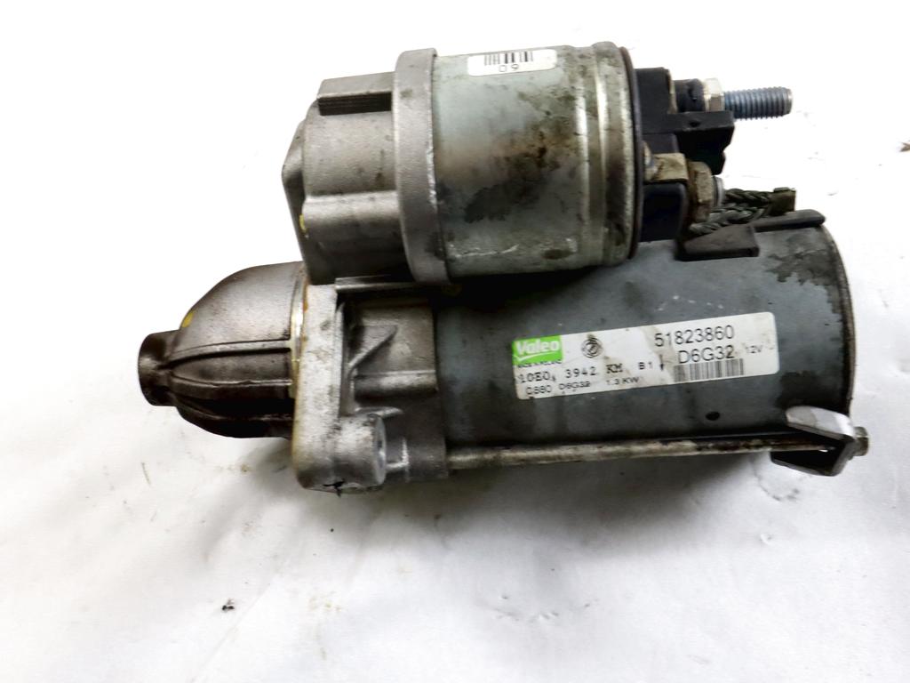 51823860 MOTORINO AVVIAMENTO LANCIA MUSA 1.3 D 66KW 5M 5P (2010) RICAMBIO USATO