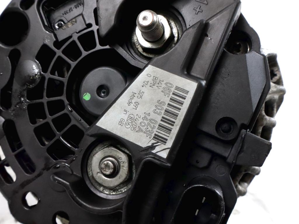 1800A066 ALTERNATORE MITSUBISHI GRANDIS 2.0 D 100KW 6M 5P (2007) RICAMBIO USATO 06F903023F