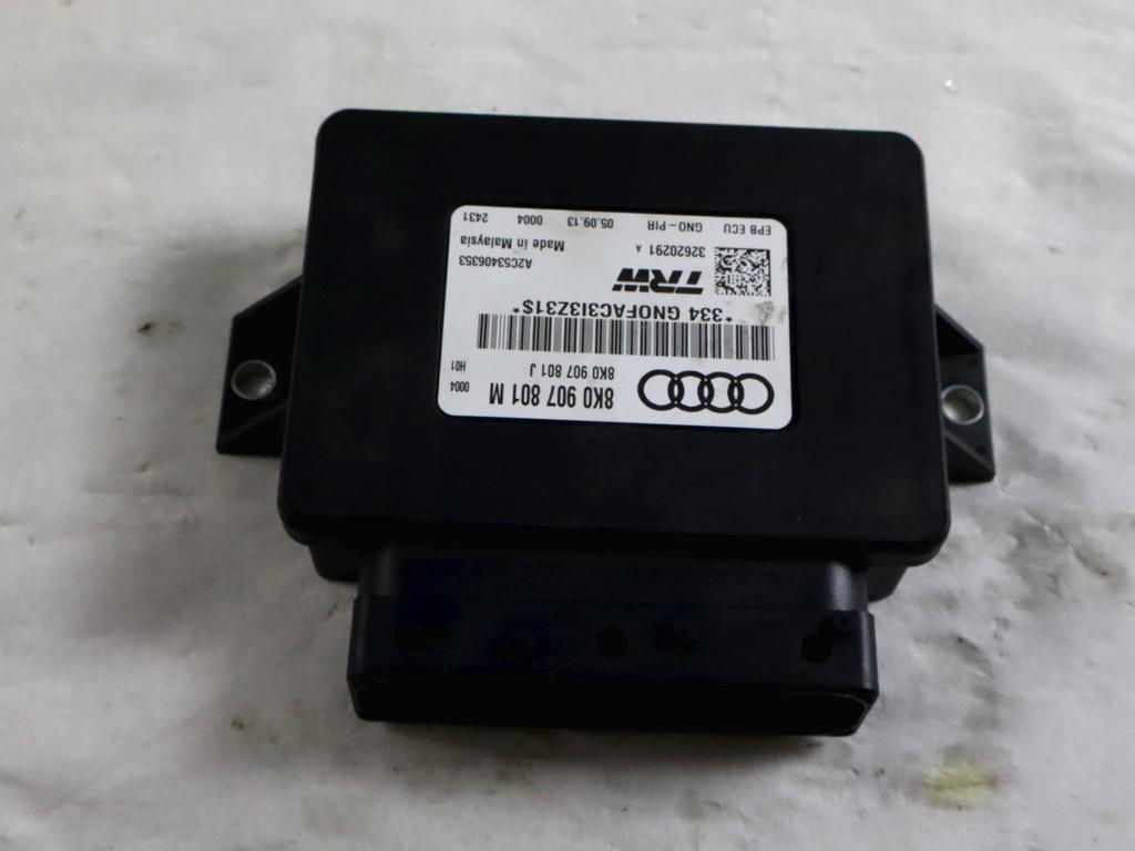 8K0907801M CENTRALINA FRENO DI STAZIONAMENTO A MANO ELETTRICO AUDI Q5 2.0 D 110KW 6M 5P (2013) RICAMBIO USATO