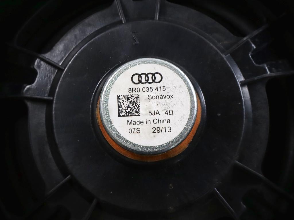 8R0035415 CASSA ALTOPARLANTE PORTA ANTERIORE AUDI Q5 2.0 D 110KW 6M 5P (2013) RICAMBIO USATO