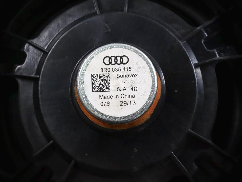 8R0035415 CASSA ALTOPARLANTE PORTA ANTERIORE AUDI Q5 2.0 D 110KW 6M 5P (2013) RICAMBIO USATO