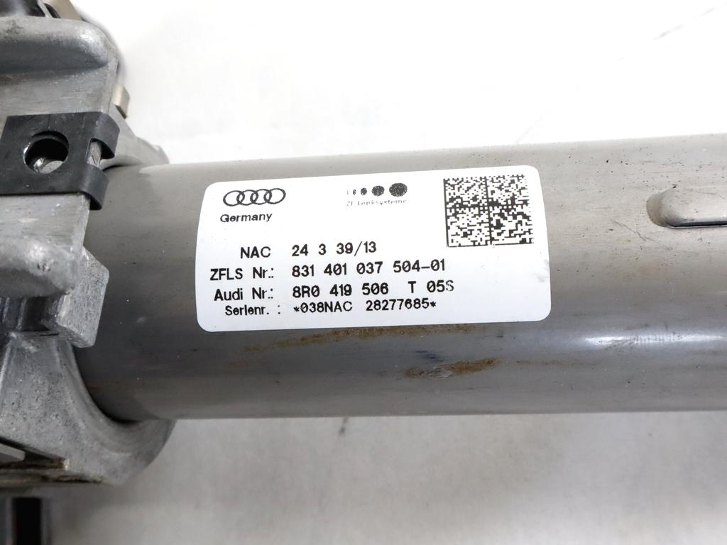 8R0419506T PIANTONE STERZO AUDI Q5 2.0 D 110KW 6M 5P (2013) RICAMBIO USATO