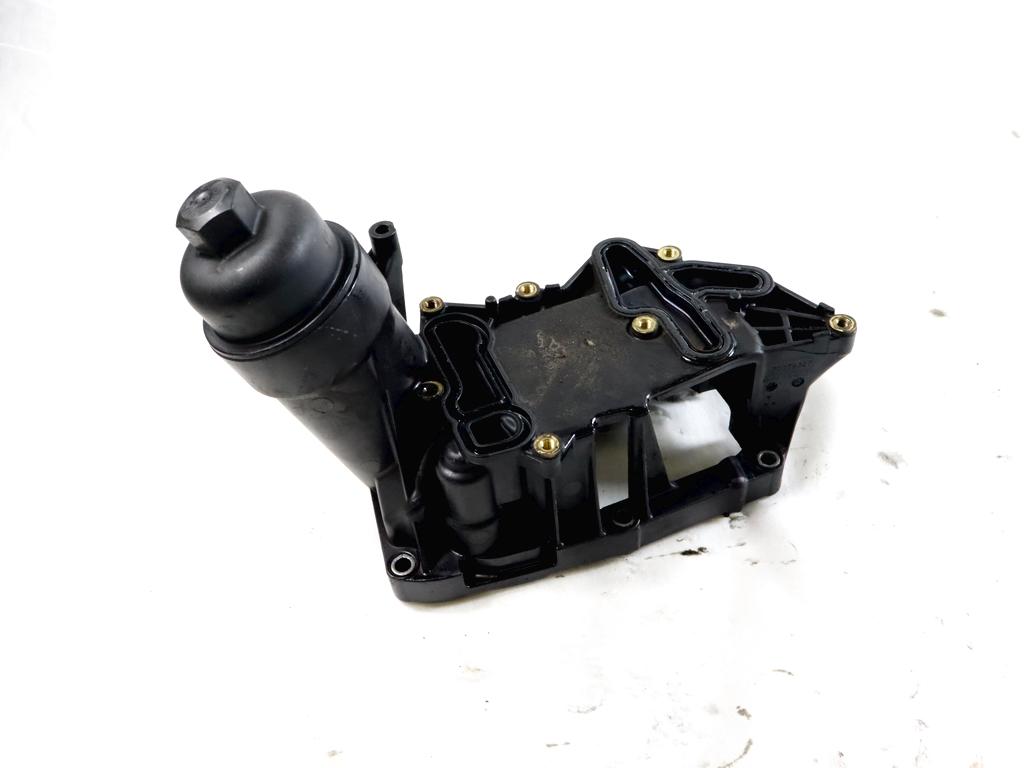 11428507697 SUPPORTO FILTRO OLIO MOTORE BMW SERIE 5 518D F10 LCI 2.0 D 110KW AUT 4P (2014) RICAMBIO USATO 