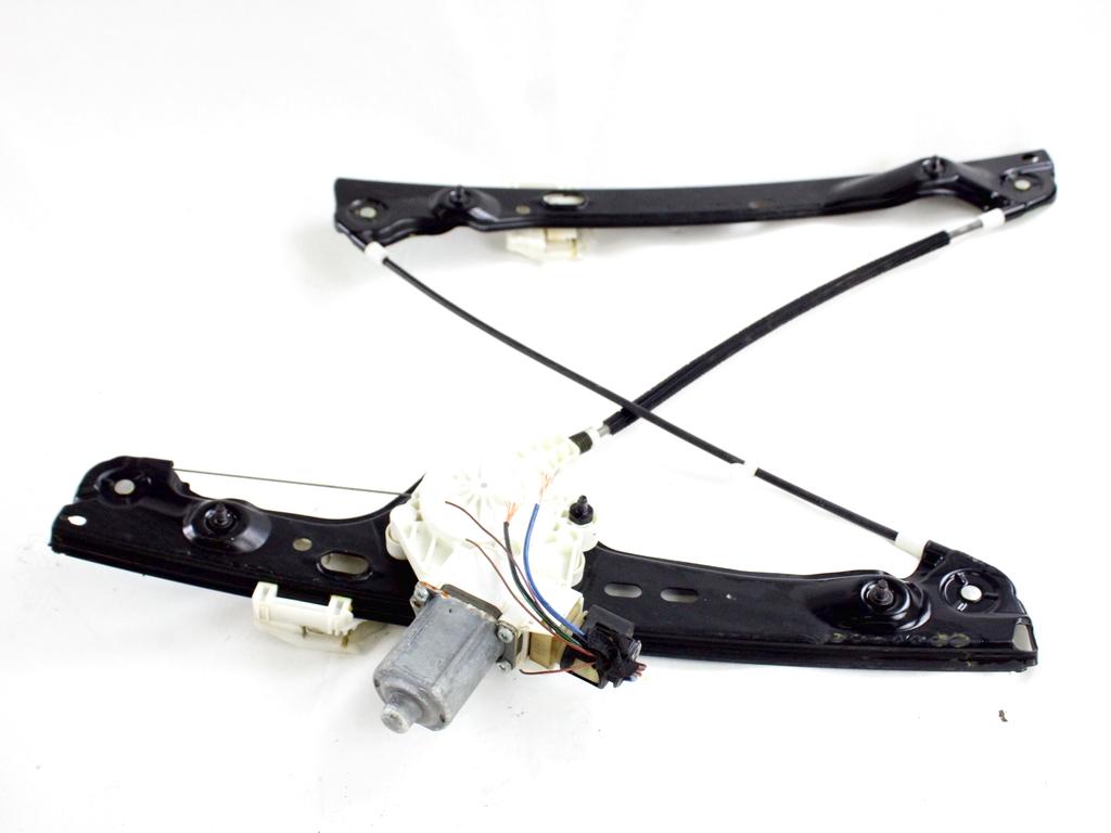 51337140587 MOTORINO MECCANISMO ALZA-VETRO ALZA-CRISTALLO PORTA ANTERIORE SINISTRA BMW SERIE 3 E90 R 318 I  2.0 B 105KW AUT 4P (2008) RICAMBIO USATO 8927027