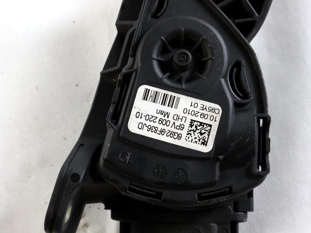 6G92-9F836-JD PEDALE ACCELERATORE FORD S-MAX 2.0 D 120KW AUT 5P (2010) RICAMBIO USATO