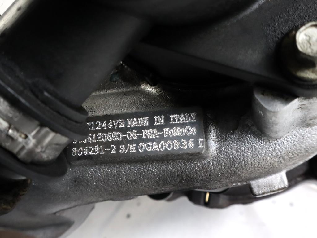 9686120680 TURBINA TURBOCOMPRESSORE FORD C-MAX 1.6 D 85KW 6M 5P (2011) RICAMBIO USATO