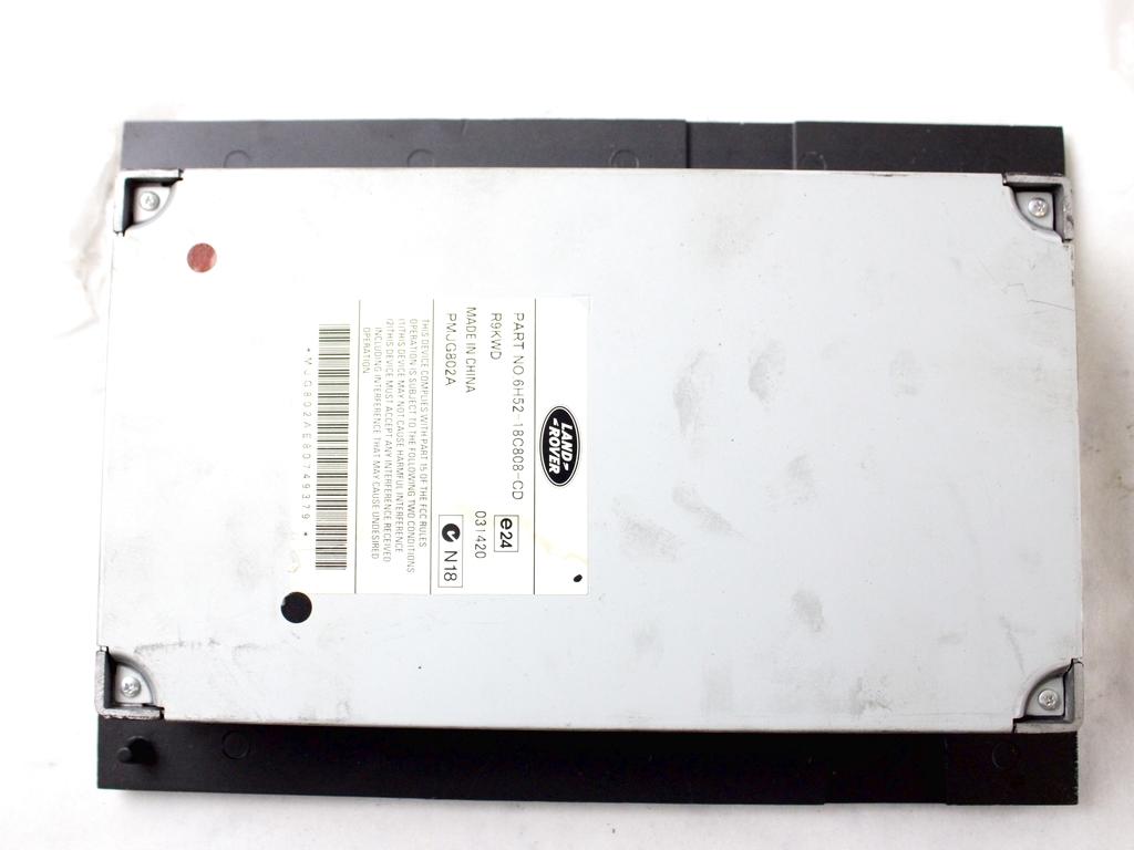 6H52-18C808-CD AMPLIFICATORE AUDIO JAGUAR XF 2.7 D 152KW AUT 5P (2009) RICAMBIO USATO