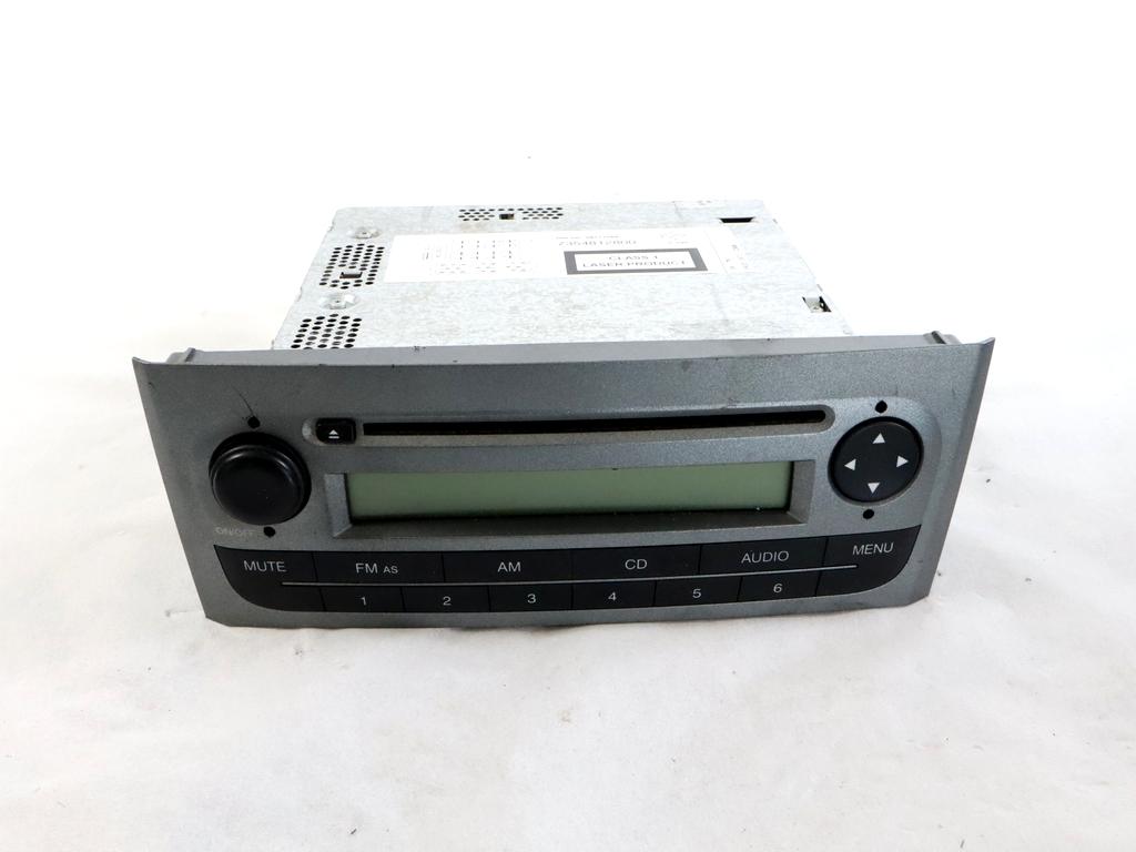 735481280 AUTORADIO FIAT GRANDE PUNTO 1.2 B 48KW 5M 5P (2008) RICAMBIO USATO (NON FORNIAMO CODICE AUTORADIO, MA SOLO NUMERO DI TELAIO VEICOLO)