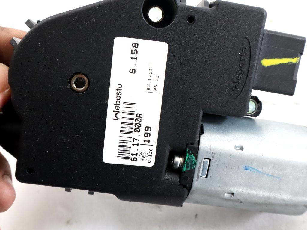 71740417 MOTORINO TELO AVVOLGIBILE POSTERIORE FIAT GRANDE PUNTO 1.2 B 48KW 5M 5P (2008) RICAMBIO USATO