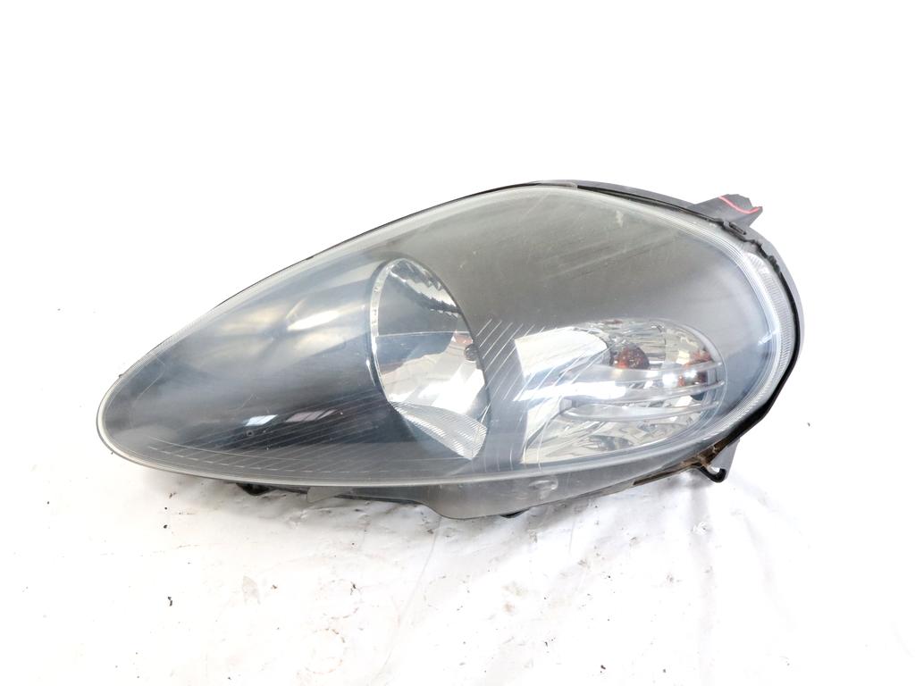 51701593 FARO FANALE ANTERIORE SINISTRO FIAT GRANDE PUNTO 1.2 B 48KW 5M 5P (2008) RICAMBIO USATO SUPPORTI DANNEGGIATI