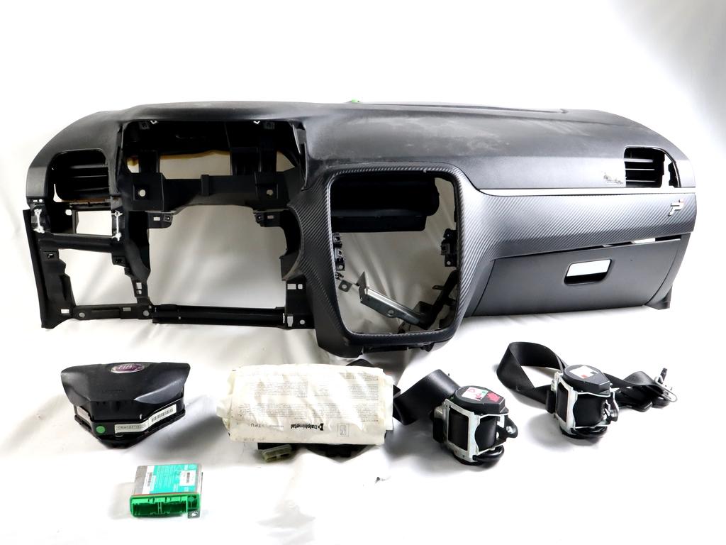 51795433 KIT AIRBAG FIAT GRANDE PUNTO 1.2 B 48KW 5M 5P (2008) RICAMBIO USATO CON CENTRALINA AIRBAG, AIRBAG VOLANTE GUIDATORE, AIRBAG PASSEGGERO, CRUSCOTTO 735460621 51754113 735364441