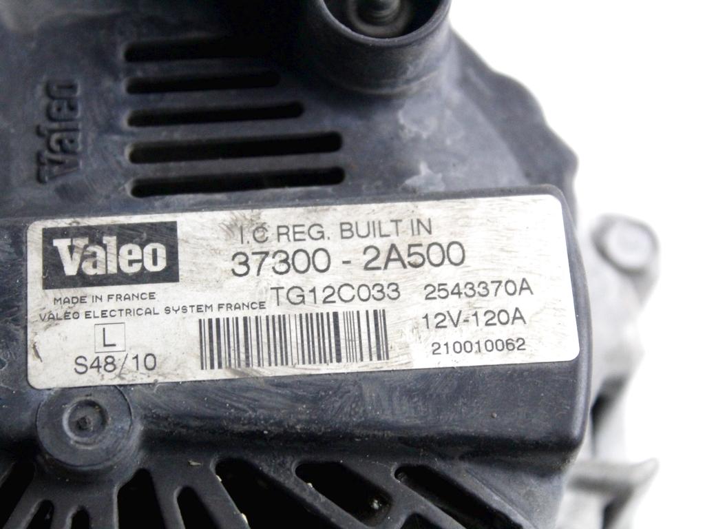 37300-2A500 ALTERNATORE KIA VENGA 1.4 D 66KW 6M 5P (2011) RICAMBIO USATO