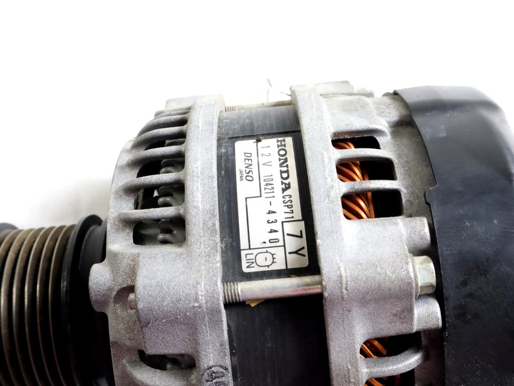 311005PAA01 ALTERNATORE HONDA CIVIC 1.5 B 134KW 6M 5P (2019) RICAMBIO USATO 104211-4340