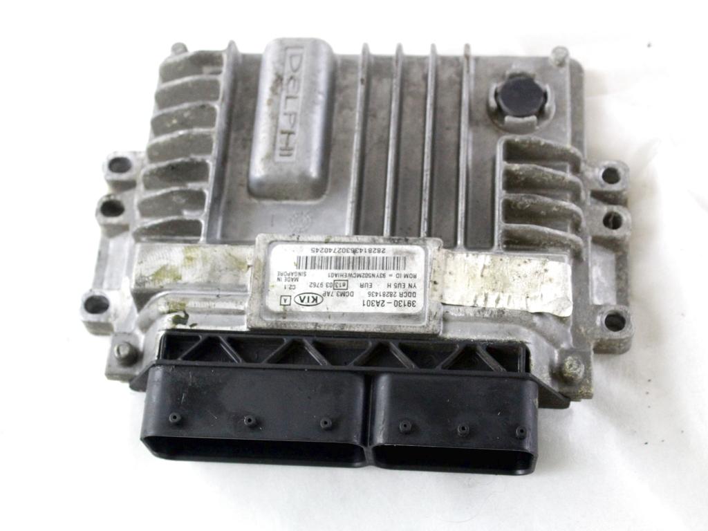 39130-2A301 KIT ACCENSIONE AVVIAMENTO KIA VENGA 1.4 D 66KW 6M 5P (2011) RICAMBIO USATO CON CENTRALINA MOTORE, BLOCCETTI ACCENSIONE APERTURA COIN CHIAVE 95400-1P200 91950-1J011