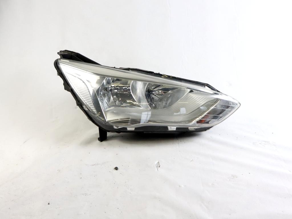 F1CB-13W029-BC FARO FANALE ANTERIORE DESTRO PER VEICOLI CON GUIDA A DESTRA FORD GRAND C-MAX 1.5 D RHD 88KW AUT 5P (2016) RICAMBIO USATO