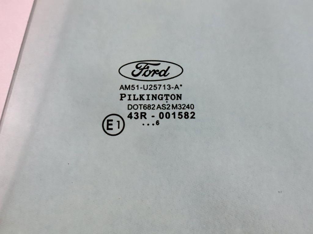 AM51-U25713-A VETRO SCENDENTE PORTA POSTERIORE SINISTRA FORD GRAND C-MAX 1.5 D RHD 88KW AUT 5P (2016) RICAMBIO USATO