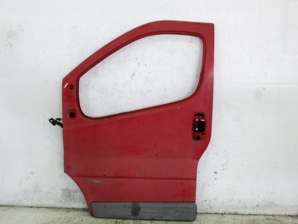 93194149 PORTA ANTERIORE SINISTRA GUIDATORE OPEL VIVARO 1.9 D 60KW 5M 2P (2002) RICAMBIO USATO