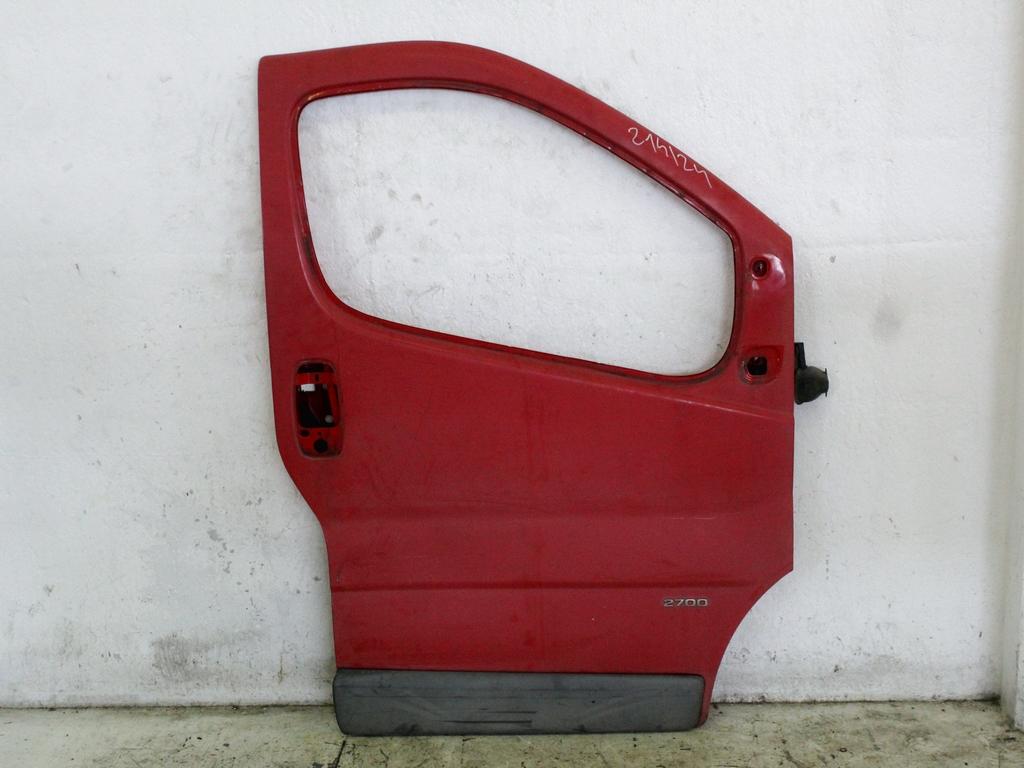 93194148 PORTA ANTERIORE DESTRA PASSEGGERO OPEL VIVARO 1.9 D 60KW 5M 2P (2002) RICAMBIO USATO