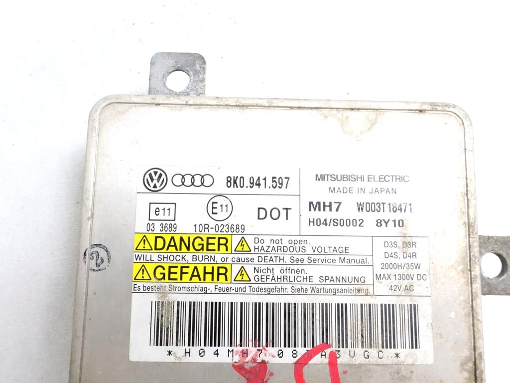 8K0941597 CENTRALINA FARO XENON AUDI A5 3.0 D 4X4 176KW AUT 3P (2009) RICAMBIO USATO