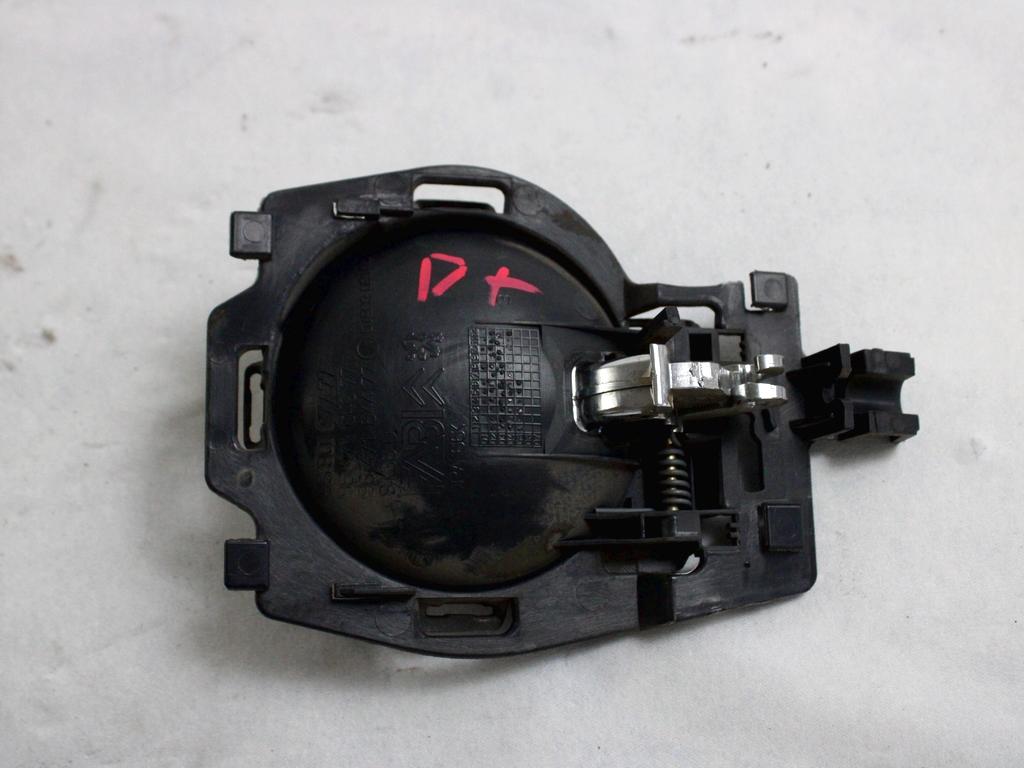 9680187777 MANIGLIA INTERNA PORTA ANTERIORE DESTRA CITROEN C2 1.4 D 50KW 5M 3P (2005) RICAMBIO USATO