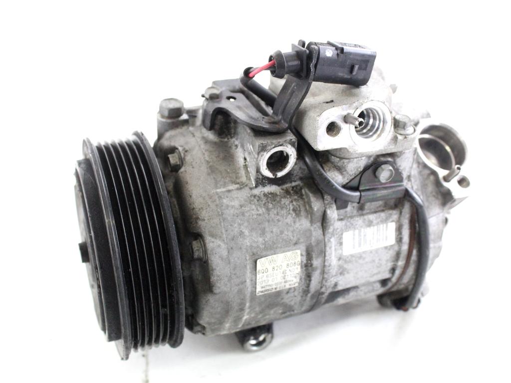 6Q0820808G COMPRESSORE CLIMATIZZATORE CLIMA A/C SEAT IBIZA 1.2 B 44KW 5M 3P (2014) RICAMBIO USATO