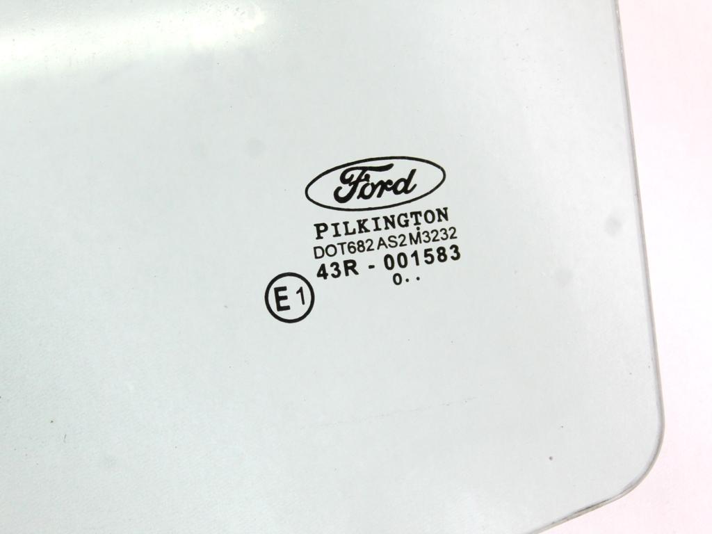 1542424 VETRO SCENDENTE PORTA ANTERIORE SINISTRA FORD KA 1.2 B 51KW 5M 3P (2011) RICAMBIO USATO