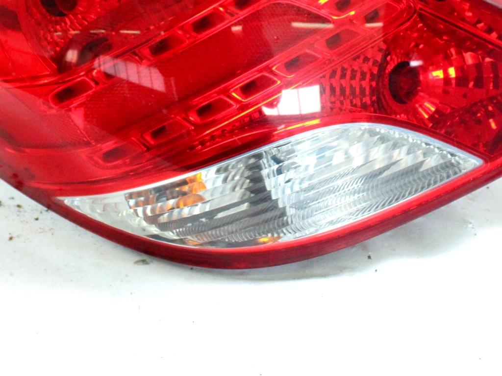 9686566080 FARO FANALE POSTERIORE SINISTRO PEUGEOT 207 1.4 B 70KW 5M 5P (2010) RICAMBIO USATO