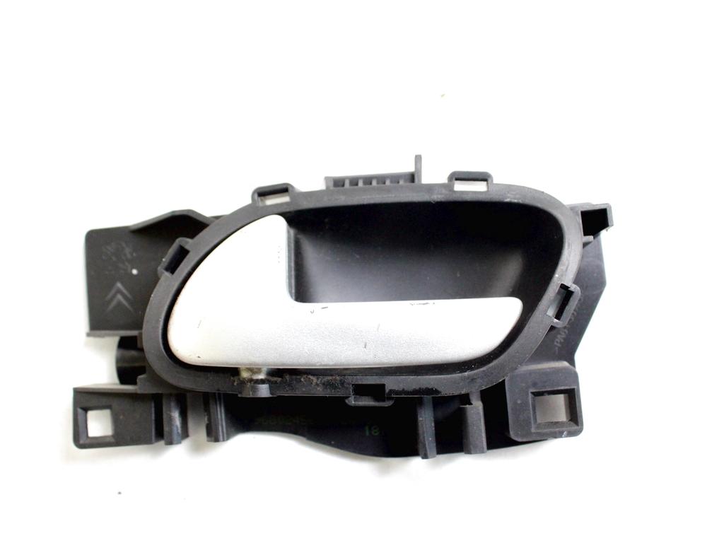 96802456VV MANIGLIA INTERNA PORTA ANTERIORE SINISTRA PEUGEOT 207 1.4 B 70KW 5M 5P (2010) RICAMBIO USATO