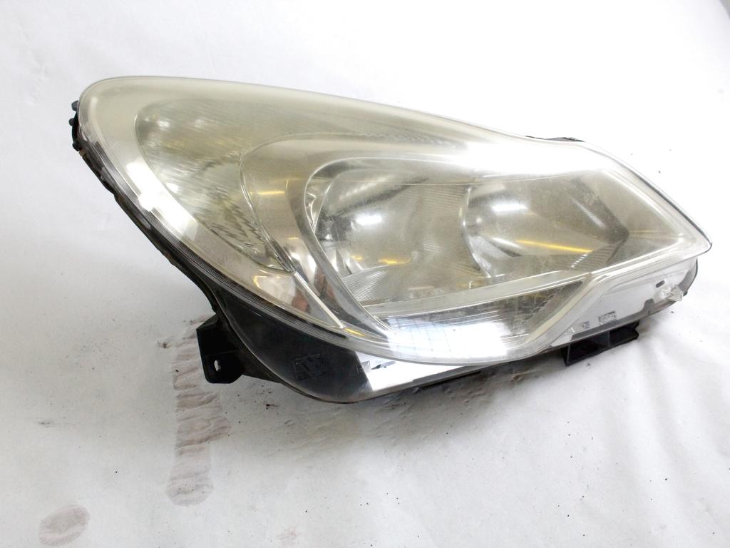 13295012 FARO FANALE ANTERIORE DESTRO OPEL CORSA D 1.2 B 63KW 5M 5P (2011) RICAMBIO USATO